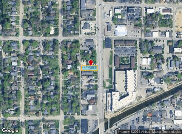  6358 N College Ave, Indianapolis, IN Parcel Map