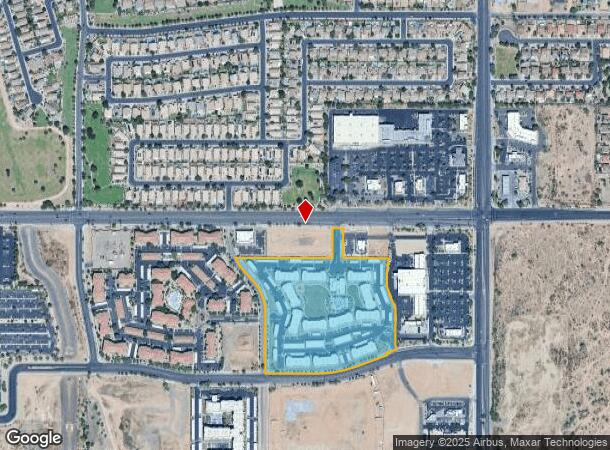  10631 E Southern Ave, Mesa, AZ Parcel Map