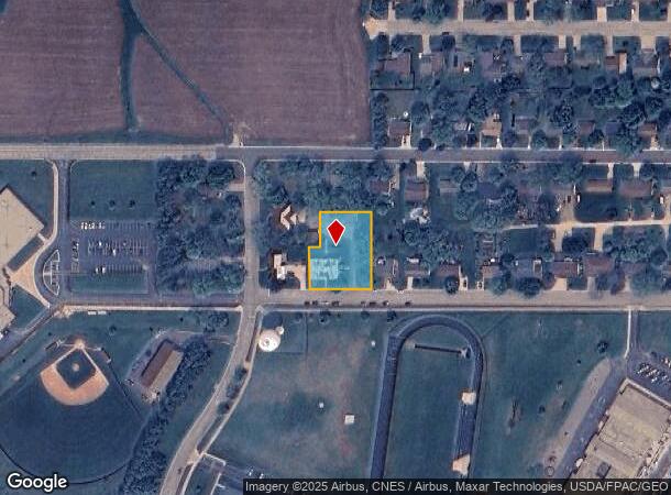  616 W Washington St, Dodgeville, WI Parcel Map