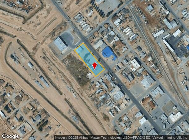 300 W Main St, Fabens, TX Parcel Map