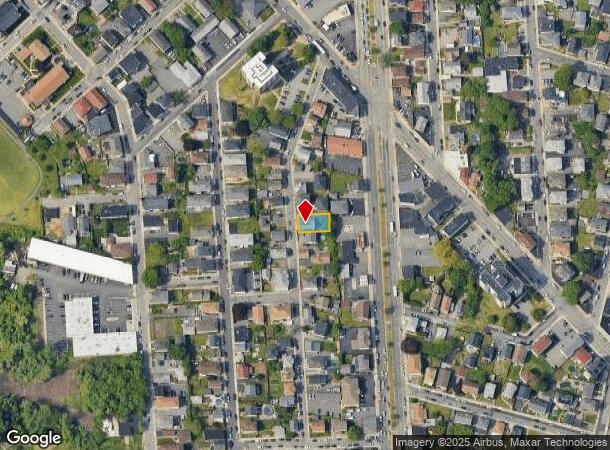  98 Raymond St, Fall River, MA Parcel Map