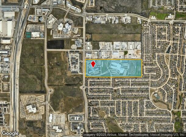  10310 N Riverside Dr, Fort Worth, TX Parcel Map