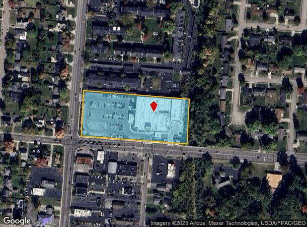 2300 N Limestone St, Springfield, OH Parcel Map