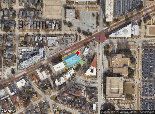 3615 Camp Bowie Blvd, Fort Worth, TX Parcel Map