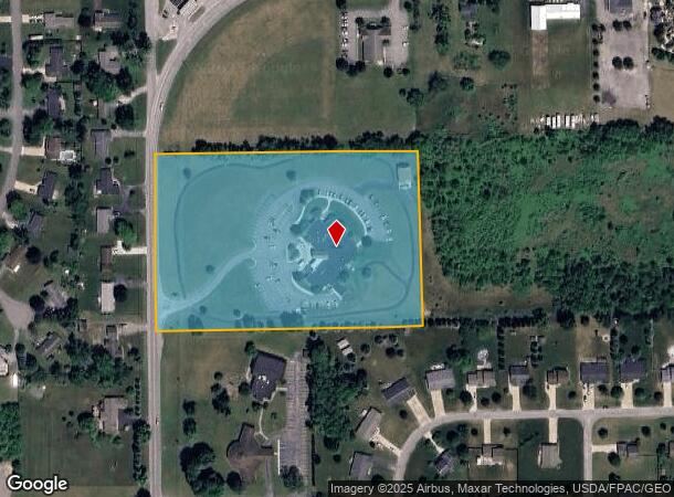  6869 S Occidental Rd, Tecumseh, MI Parcel Map