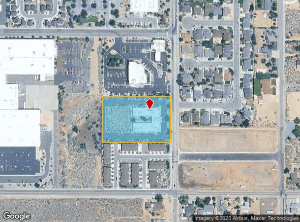 4070 Silver Sage Dr, Carson City, NV Parcel Map
