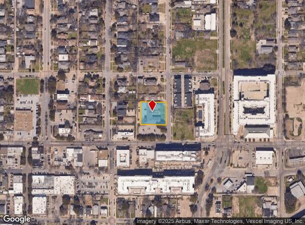  615 Elsbeth St, Dallas, TX Parcel Map