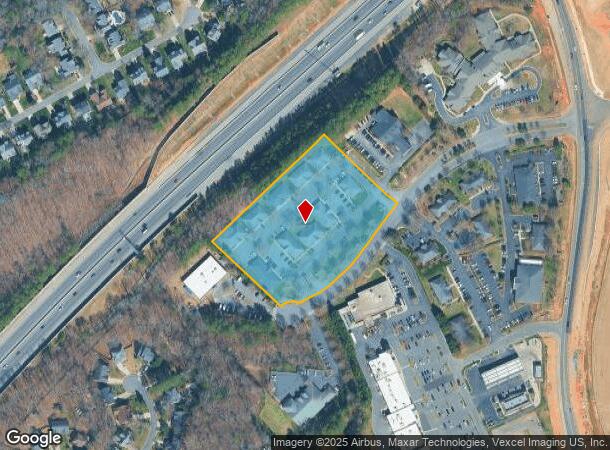 2504 Plantation Center Dr, Matthews, NC Parcel Map
