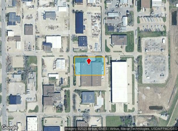 1333 Ohio St, Des Moines, IA Parcel Map