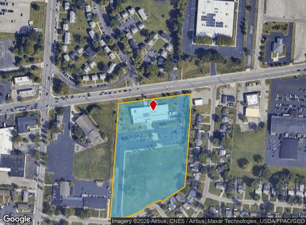 4445 E Broad St, Columbus, OH Parcel Map