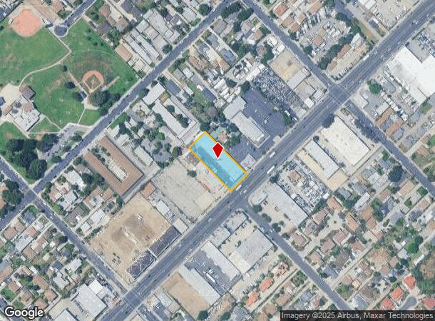  2705 Durfee Ave, El Monte, CA Parcel Map