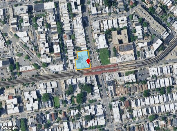 1301 Castle Hill Ave, Bronx, NY Parcel Map
