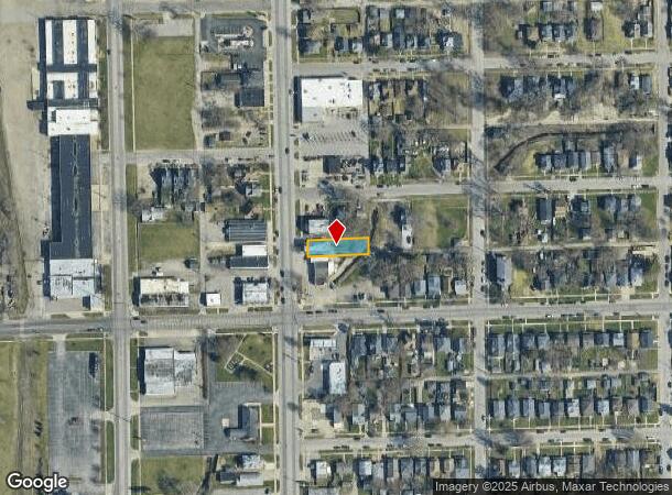  2212 S Michigan St, South Bend, IN Parcel Map
