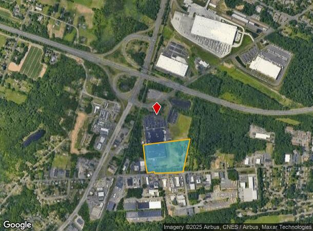  125 Ellington Rd, South Windsor, CT Parcel Map