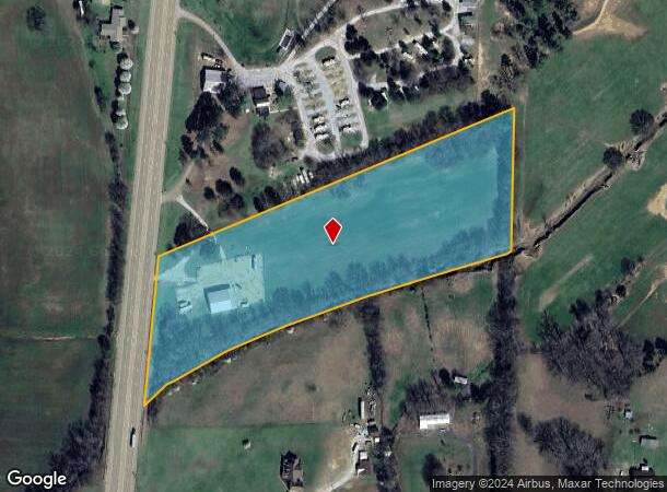  22534 Highway 22 N, Yuma, TN Parcel Map