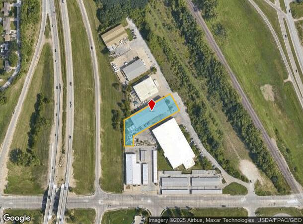  1510 Chandler Rd W, Bellevue, NE Parcel Map