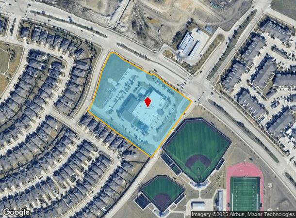  6101 Stacy Rd, Mckinney, TX Parcel Map