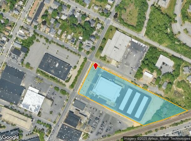  71 Bishop St, Framingham, MA Parcel Map