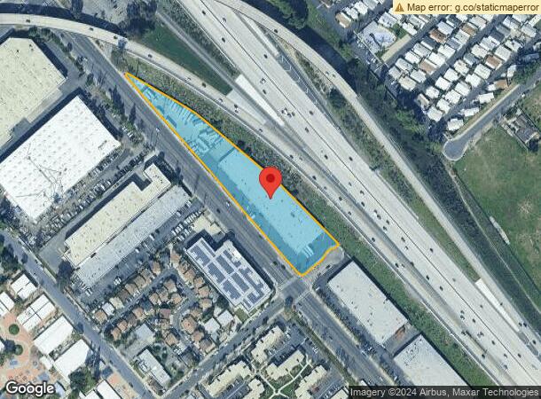  12361-12435 Foothill Blvd, Sylmar, CA Parcel Map