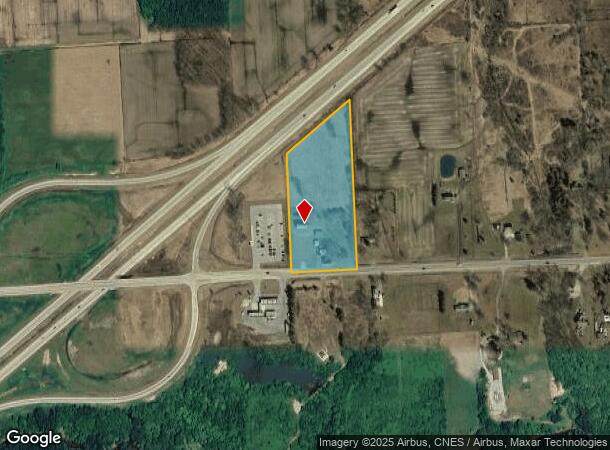 7700 Fred W Moore Hwy, Columbus, MI Parcel Map