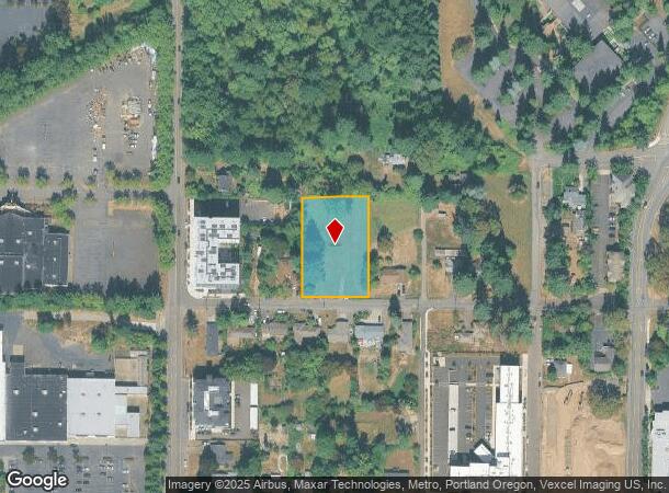  7105 Sw Baylor St, Portland, OR Parcel Map