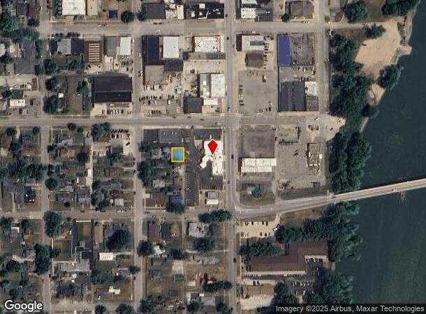 407 S Main St, Clinton, IN Parcel Map