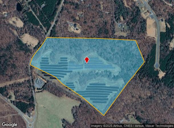 256 S Boston Rd, Palmyra, VA Parcel Map