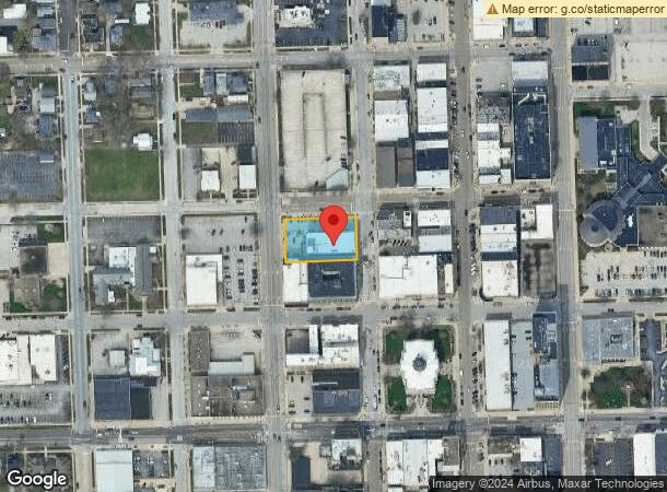  200 W Monroe St, Bloomington, IL Parcel Map