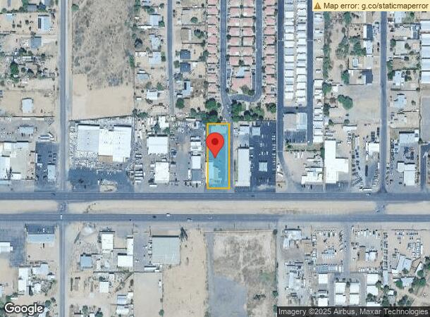  9702 E Apache Trl, Mesa, AZ Parcel Map