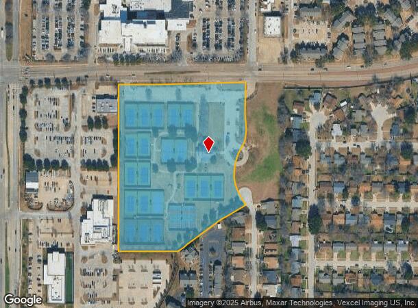  500 W Mayfield Rd, Arlington, TX Parcel Map