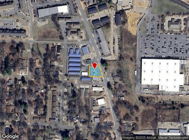  2303 Washington Ave, Conway, AR Parcel Map