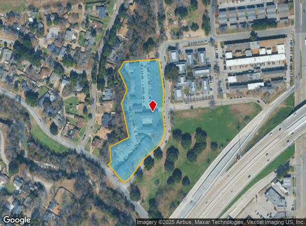  3783 Legendary Ln, Dallas, TX Parcel Map