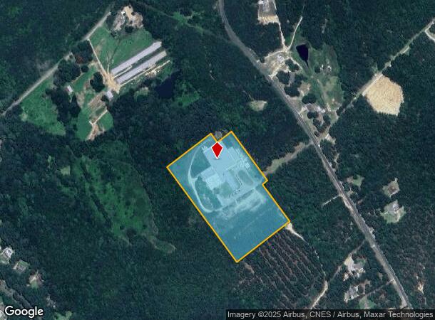 395 Ledbetter Rd, Rockingham, NC Parcel Map