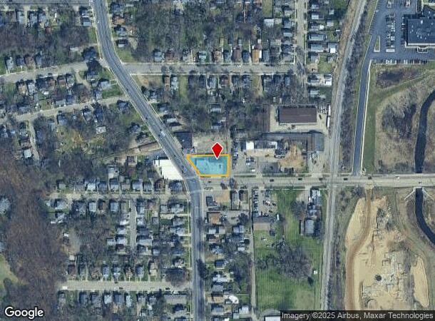  2045 S Burdick St, Kalamazoo, MI Parcel Map