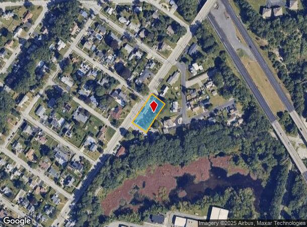  929 Providence St, West Warwick, RI Parcel Map