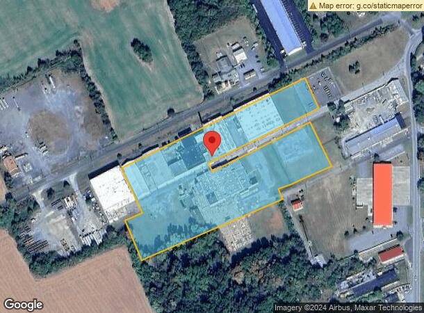  502 Factory Ln, Ridgely, MD Parcel Map