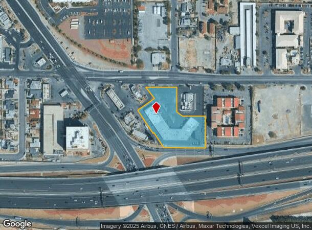  2401 W Bonanza Rd, Las Vegas, NV Parcel Map