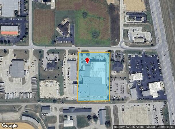  601 Rudolph Way, Greendale, IN Parcel Map