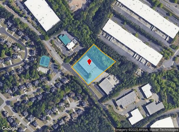 3425 Martin Farm Rd, Suwanee, GA Parcel Map