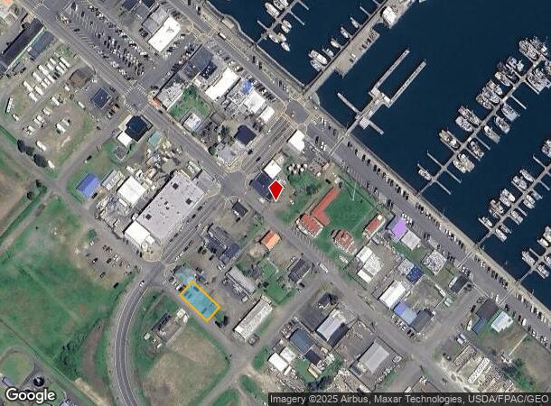 201 E Dock St, Westport, WA Parcel Map