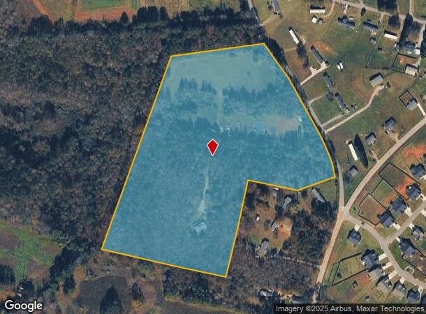 2166 Spencer Creek Rd, Campobello, SC Parcel Map