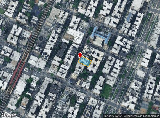  2324 Morris Ave, Bronx, NY Parcel Map