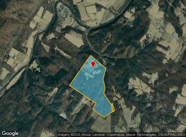 436 Recreation Ln, Yellow Spring, WV Parcel Map