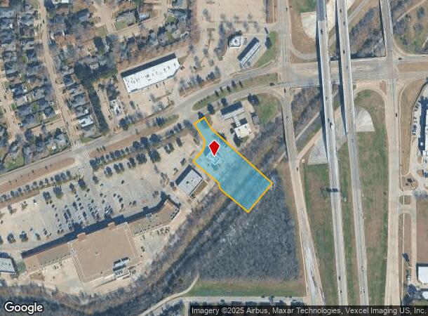  2450 Se Green Oaks Blvd, Arlington, TX Parcel Map