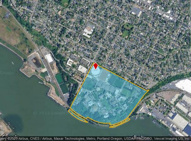 5000 N Willamette Blvd, Portland, OR Parcel Map