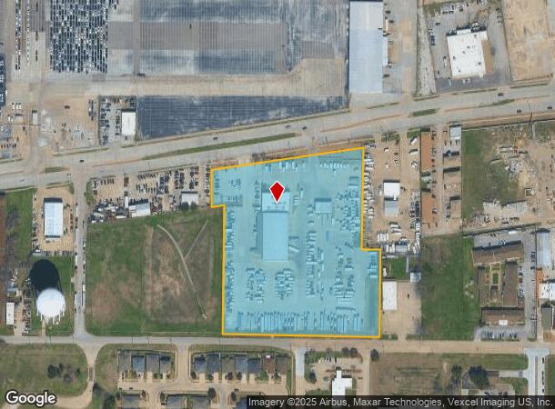  3206 E Abram St, Arlington, TX Parcel Map