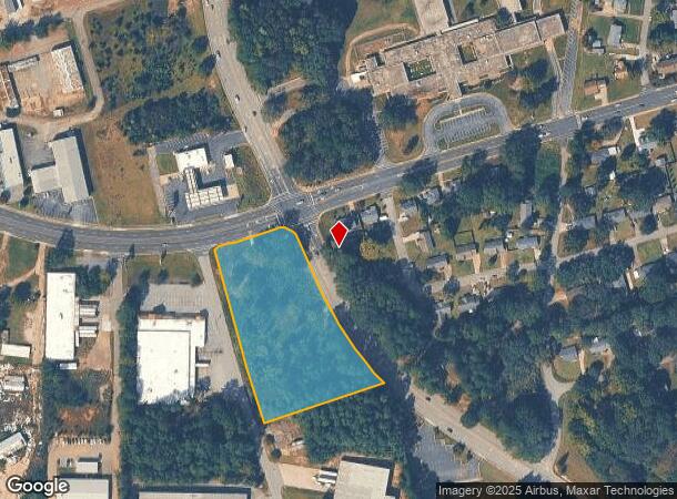  807 Whitehall Rd, Anderson, SC Parcel Map
