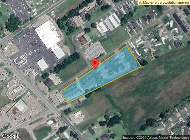  634 Agnes Dr, Breaux Bridge, LA Parcel Map