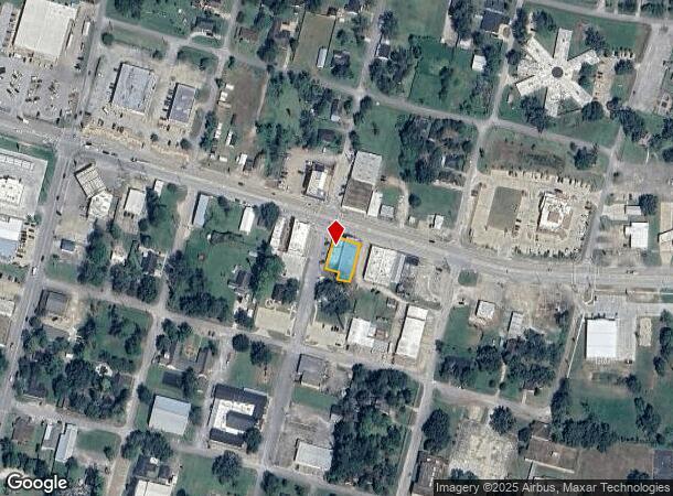 301 E Brazos Ave, West Columbia, TX Parcel Map