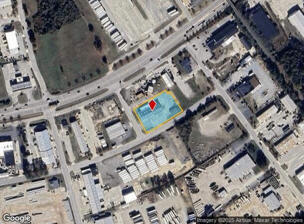  1405 Sharpe Newton Way S, Wilson, NC Parcel Map